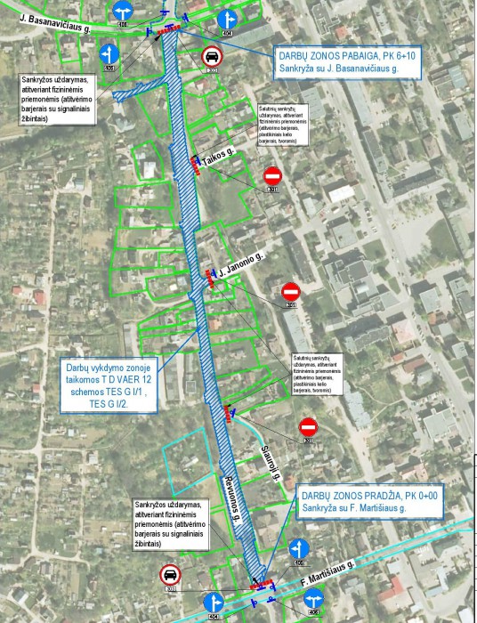 Revuonos gatves planas