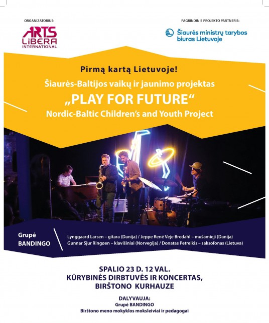 Play for future Birštonas spaudai