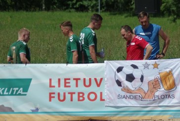 Lietuvos paplūdimio futbolo čempionato starte – du aikštelės šeimininkų pralaimėjimai 