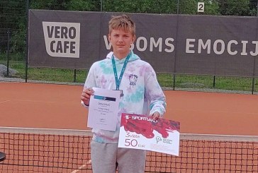Lukas Smailys – Lietuvos teniso dvejetų čempionato nugalėtojas