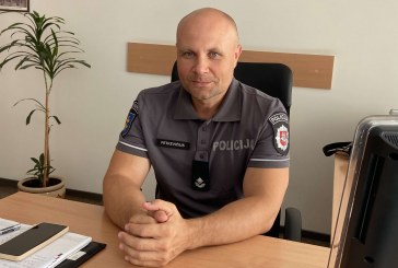 Birštono policijos komisariatui pradėjo vadovauti kriminalistikos analitikas Andrius Petkevičius