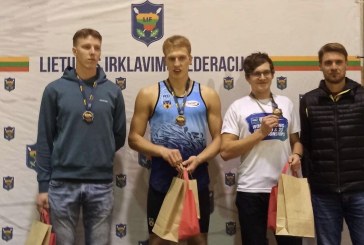 Birštono SC irkluotojui – Lietuvos irklavimo uždarose patalpose čempionato sidabras