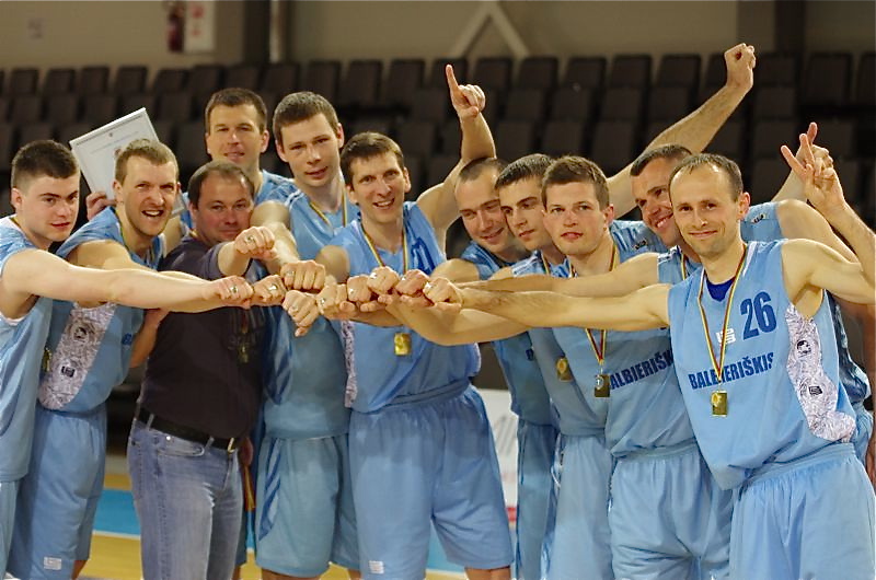 Balbieriškio  krepšininkai – 2011/2012 m. sezono MMKL čempionai