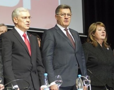 Socialdemokratų    kandidatai ir  vedliai  į  rinkimus  2014 m. – Z.Balčytis  ir  V.Blinkevičiūtė
