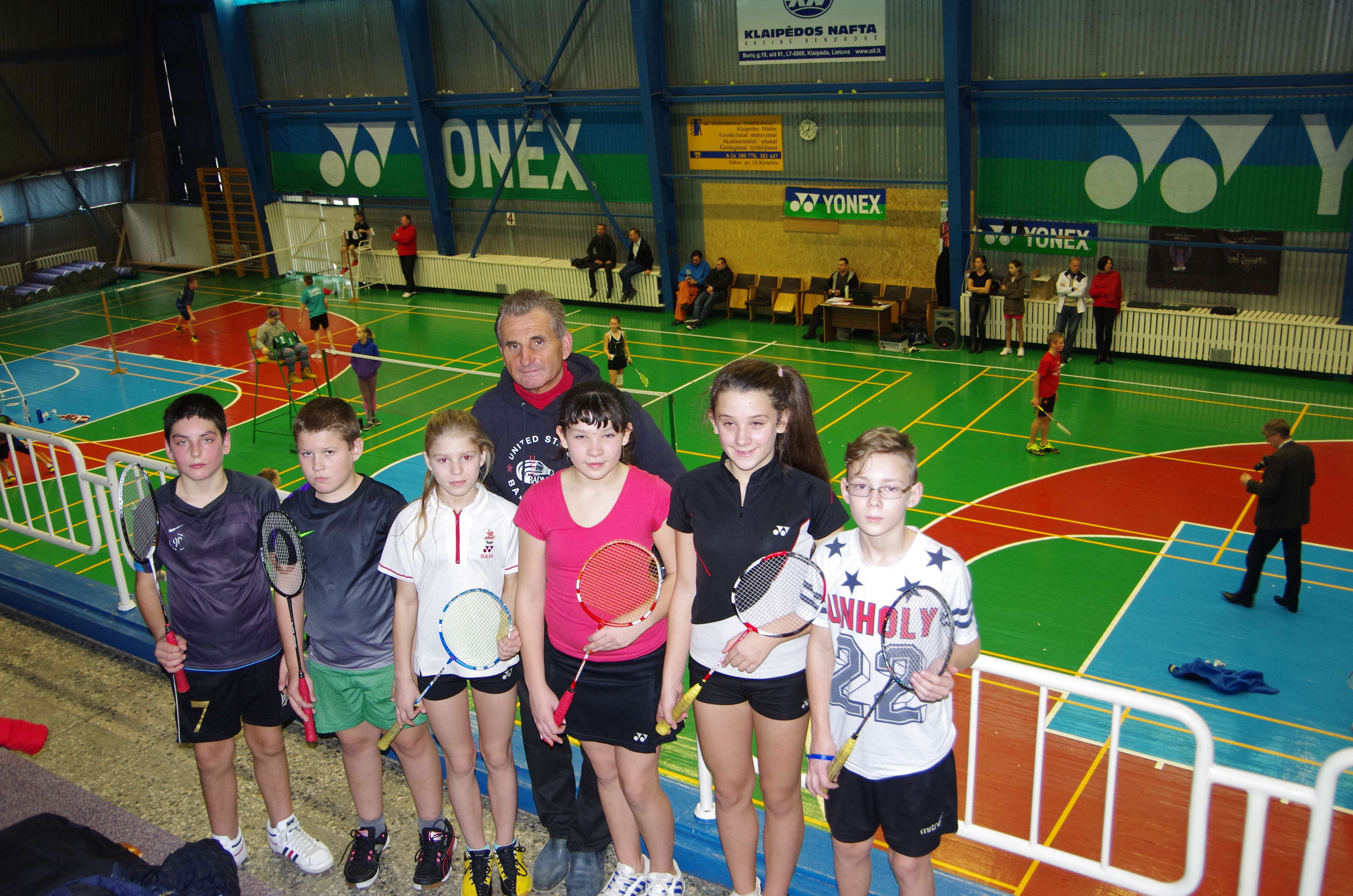 Balbieriškyje auga nauja badmintonininkų karta